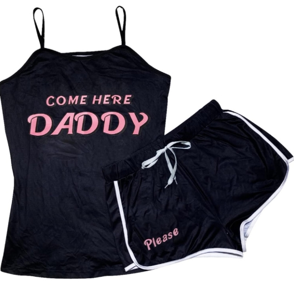 Tank top & Shorts Pajama Set